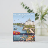 Carte Postale Château de Frederiksborg Danemark Renaissance Maje (Debout devant)
