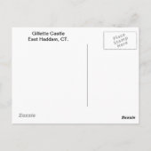 Carte Postale Château de Gillette (Dos)