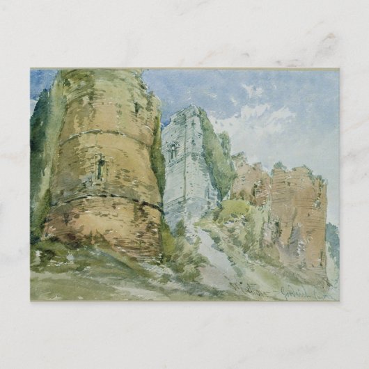 Carte Postale Château de Goodrich, Herefordshire (Devant)