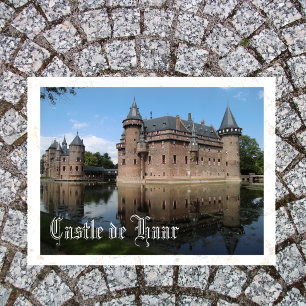 Carte Postale Château de Haar, Utrecht, Pays-Bas