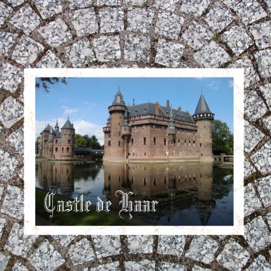 Carte Postale Château de Haar, Utrecht, Pays-Bas