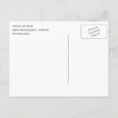 Carte Postale Château de Haar, Utrecht, Pays-Bas (Dos)