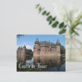 Carte Postale Château de Haar, Utrecht, Pays-Bas (Debout devant)