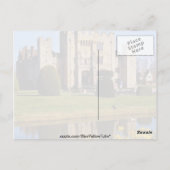 Carte Postale Château de Hever, fleurs de Kent (Dos)