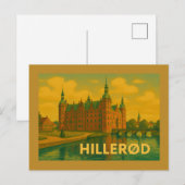 Carte Postale Château de Hillerød Danemark (Devant / Derrière)
