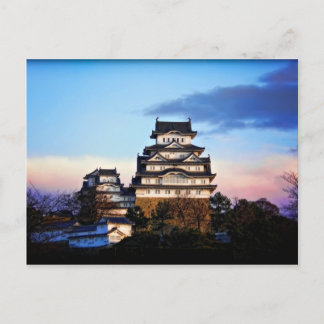 Carte Postale Château de Himeji au lever du soleil