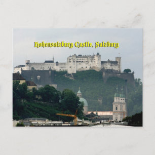 Carte Postale Château de Hohensalzburg, Salzbourg, Autriche