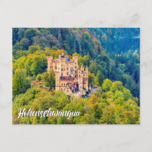 Carte Postale Château de Hohenschwangau, Allemagne