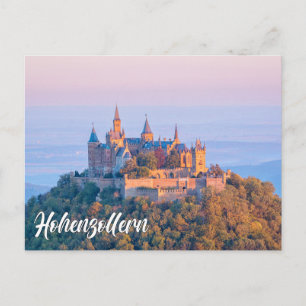 Carte Postale Château de Hohenzollern, Allemagne