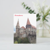 Carte Postale Château de Hunedoara (Debout devant)
