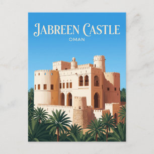 Carte Postale Château de Jabreen Oman