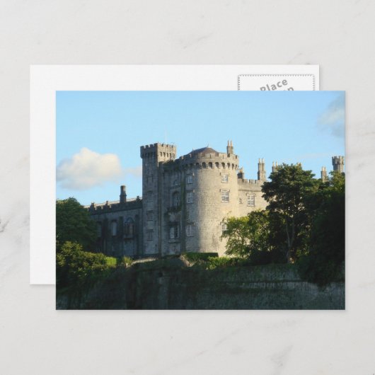 Carte Postale Château de Kilkenny, Kilkenny, Irlande - Customisé (Devant / Derrière)