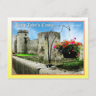 Carte Postale Château de King John's, Limerick, Irlande