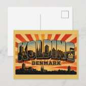 Carte Postale Château de Kolding Danemark (Devant / Derrière)
