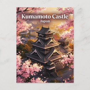 Carte Postale Château de Kumamoto Japon
