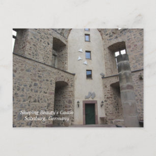 Carte Postale Château de la Beauté de Dormir