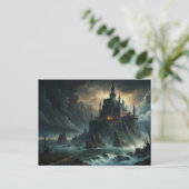 Carte Postale Château de la Lune gothique (Debout devant)
