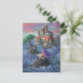 Carte Postale Château de la Sirène (Debout devant)