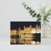 Carte Postale Château de Leeds, Kent, Angleterre (Debout devant)