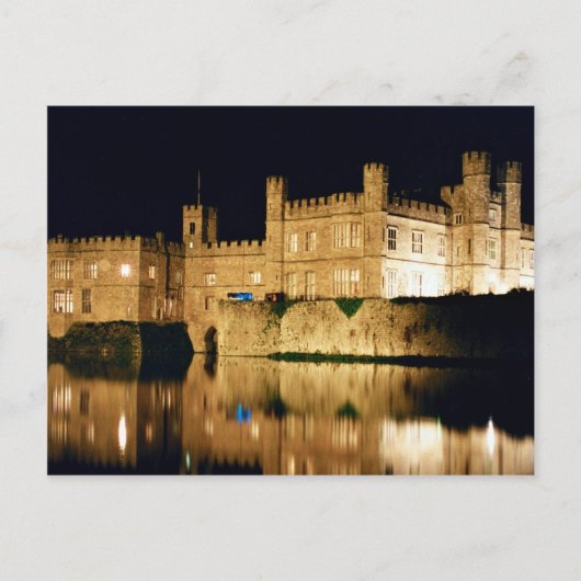 Carte Postale Château de Leeds, Kent, Angleterre (Devant)