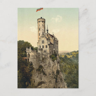 Carte Postale Château de Lichtenstein Wurtemburg, Allemagne