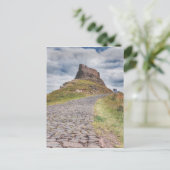 Carte Postale Château de Lindisfarne (Debout devant)