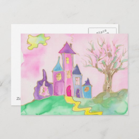 Carte Postale Château de Magic (Devant / Derrière)