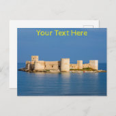 Carte Postale Château de Maiden, Turquie (Devant / Derrière)