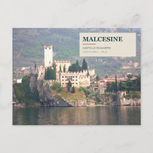 Carte Postale Château de Malcesine sur le lac de Garde