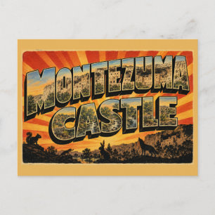 Carte Postale Château de Montezuma Arizona Falaise Calcaire Art