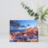 Carte Postale Château de Neuchâtel, Suisse (Debout devant)