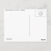 Carte Postale Château de Neuschwanstein (Dos)