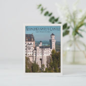 Carte Postale Château de Neuschwanstein (Debout devant)