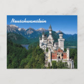Carte Postale Château de Neuschwanstein (Devant)
