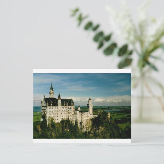 Carte Postale Château de Neuschwanstein (Debout devant)