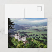 Carte Postale Château de Neuschwanstein (Devant / Derrière)