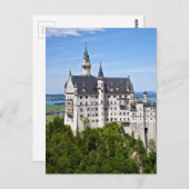 Carte Postale Château de Neuschwanstein (Devant / Derrière)