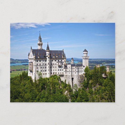 Carte Postale Château de Neuschwanstein (Devant)