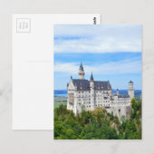 Carte Postale château de neuschwanstein (Devant / Derrière)