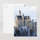 Carte Postale Château de Neuschwanstein 4 (Devant / Derrière)