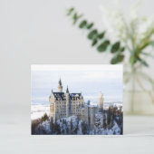 Carte Postale Château de Neuschwanstein 4 (Debout devant)
