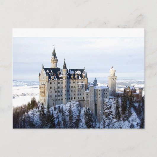 Carte Postale Château de Neuschwanstein 4 (Devant)