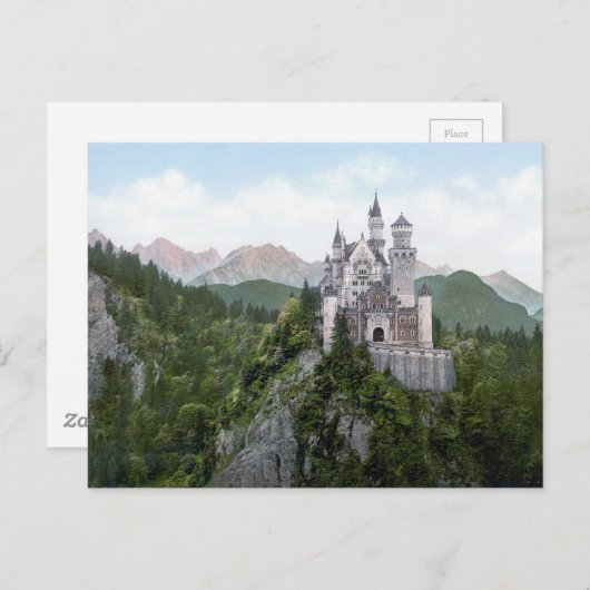 Carte Postale Château de Neuschwanstein 5 (Devant / Derrière)