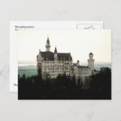 Carte Postale Château de Neuschwanstein, Allemagne (Devant / Derrière)