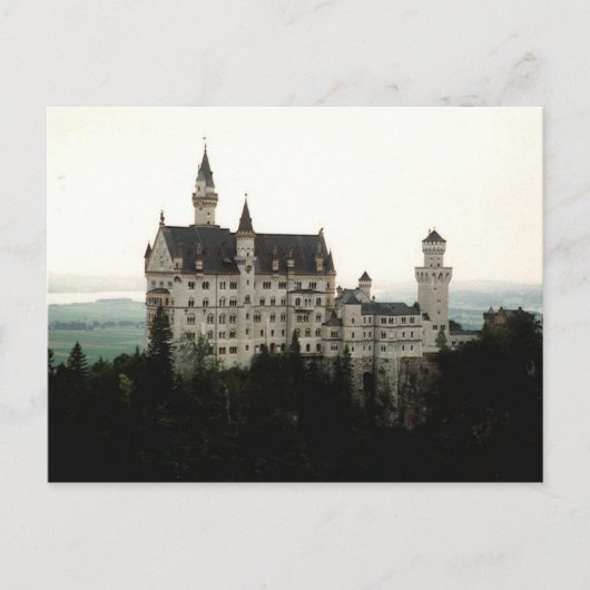Carte Postale Château de Neuschwanstein, Allemagne (Devant)