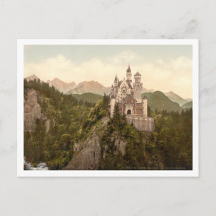 Carte Postale Château de Neuschwanstein, Bavière, Allemagne