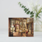 Carte Postale Château de Neuschwanstein Haute Bavière Allemagne (Debout devant)