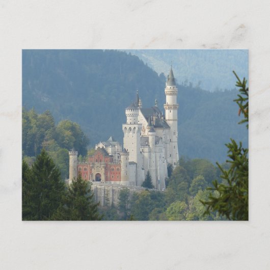 Carte Postale Château de Neuschwanstein, Hohenschwang, Allemagne (Devant)