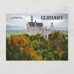 Carte Postale Château de Neuschwanstein Hohenschwangau Allemagne