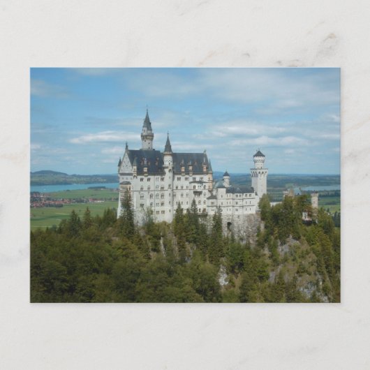 Carte Postale Château de Neuschwanstein - Schloss Neuschwanstein (Devant)